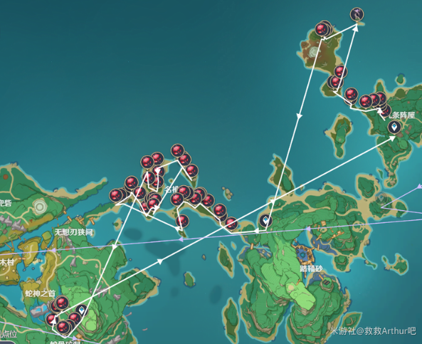 2024年原神提瓦特钓鱼路线一览 提瓦特钓鱼路线分享
